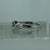 Diamond .10ct Solitaire Bypass Twist Ring 9ct 9k White Gold  - Size P