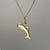 Fish Charm Pendant 9ct 9k Yellow Gold