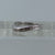 Diamond Wave Band Ring 9ct 9k White Gold  - Size K