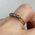 Diamond Five Stone Bezel Set Ring 18ct 18k Yellow Gold  - Size O 1/2