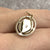 Mother of Pearl Style Pendant 10ct 10k Yellow Gold