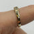 Five Stone CZ Band Ring 9ct 9k Yellow Gold - Size O