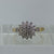 Diamond Cluster Tiered Ring 9ct 9k Yellow Gold - Size N