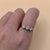 Diamond .10ct Trilogy Star Set Ring 9ct 9k Yellow Gold - Size M 1/2