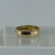 Engraved Trim Band Ring 9ct 9k Yellow Gold  - Size K