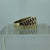 Diamond Illusion Set Square Signet Ring 9ct 9k Yellow Gold  - Size O