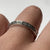 Diamond Half Eternity Ring 18ct 18k White Gold - Size N