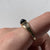 Black Star Diopside With Diamond Accents Ring Yellow Gold 9ct 9k - Size N