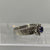 Tanzanite & Diamond Daisy Textured Shoulder Ring 18ct 18k White Gold- Size M