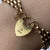 Heart Padlock Twist Gate Chain Bracelet 9ct 9k Yellow Gold - 7"