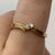 Diamond Two Stone Toi Et Moi Ring 18ct 18k Yellow Gold - Size N 1/2