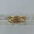 Antique Old Point Cut Diamond 5 Stone Boat Ring 18ct 18k Yellow Gold - Size M