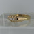 Antique Diamond 5 Stone Ring 18ct 18k Yellow Gold - Size M 1/2