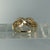 Diamond Criss Cross Band Ring 9ct 9K Yellow Gold - Size O