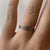 Diamond .15ct Pave Set Half Eternity Ring 9ct 9k White Gold - Size I