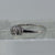 Diamond .17ct Cluster Ring 9ct 9K White Gold - Size M