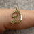 D Initial Script Pendant or Charm 9ct 9k Yellow Gold