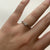 Diamond .26ct Solitaire Engagement Ring White Gold 18ct 18k - Size J