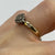 Diamond Cluster Accent Ring 9ct 9k Yellow Gold - Size L