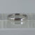 Plain Wedding Band Ring 3mm 18ct 18k White Gold  - Size N