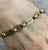 Stars & Bars Belcher Engraved Chunky Bracelet 9ct 9k Yellow Gold - 8" Inches