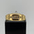 Antique 1902 Old Cut Diamond .10ct Ring 18ct 18k Yellow Gold - Size M