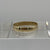 Wedding Band Ring 9ct 9k Yellow Gold - Size U