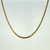 Foxtail Chain Necklace 9ct 9k Yellow Gold - 15" Inches