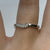 Diamond Wave Style Ring 9ct 9k White Gold - Size K