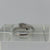 Diamond Two Stone Bypass 'I LOVE YOU' Ring 18ct 18K White Gold - Size J 1/2