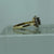 Diamond Illusion Cluster Ring 9ct 9k Yellow Gold  - Size O