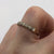 Diamond Half Eternity Ring 9ct 9k Yellow Gold - Size M