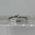 Princess Cut Diamond Solitaire With Accents Ring 9ct 9k White Gold  - Size M