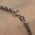 Rope Twist Chain Bracelet  9ct 9k White Gold 6” Inches