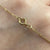 Sapphire & Diamond Teardrop Fine Curb Chain Necklace 9ct 9k Yellow Gold - 18"