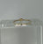 Pearl & CZ Dainty Ring 9ct 9k Yellow Gold  - Size N 1/2