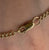 T-Bar Curb Chain Necklace 9ct 9k Yellow Gold - 22" Inches