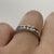 Diamond .25ct Channel Set Half Eternity Ring 18ct 18K White Gold - Size J