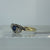 Sapphire & Diamond Trilogy Twist Bypass Ring 18ct 18k Yellow Gold - Size K 1/2