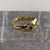 Antique Diamond & Sapphire Star Set Band Ring 18ct 18k Yellow Gold - Size M