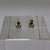 CZ Solitaire Claw Stud Earrings 9ct 9k Yellow Gold