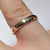 Wedding Band 3.45" Width Ring 9ct 9k Yellow Gold - Size N