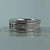 Ornate Diamond Band Ring 9ct 9k White Gold  - Size M