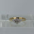 Diamond Cluster Ring 9ct 9k Yellow Gold - Size H