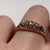 Antique Five Stone Diamond Ring 18ct 18k Yellow Gold - Size N