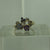 Amethyst Tanzanite Iolite Diamond Floral Ring 9ct 9k Yellow Gold  - Size P