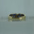 Sapphire Channel Set Twist Crossover Ring 9ct 9k Yellow Gold  - Size K