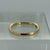 Wedding Band 'Fidelity' Ring 2mm 9ct 9k Yellow Gold  - Size H