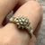 Champagne Diamond .50ct Flower Cluster Ring 9ct 9k Yellow Gold - Size S