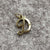 D Initial Script Pendant or Charm 9ct 9k Yellow Gold